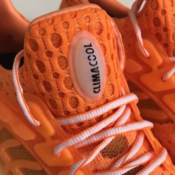 Adidas UltraBoost Climacool 2 DNA Orange Rush GX2945 US Men\'s Size 9 EUC Skater
